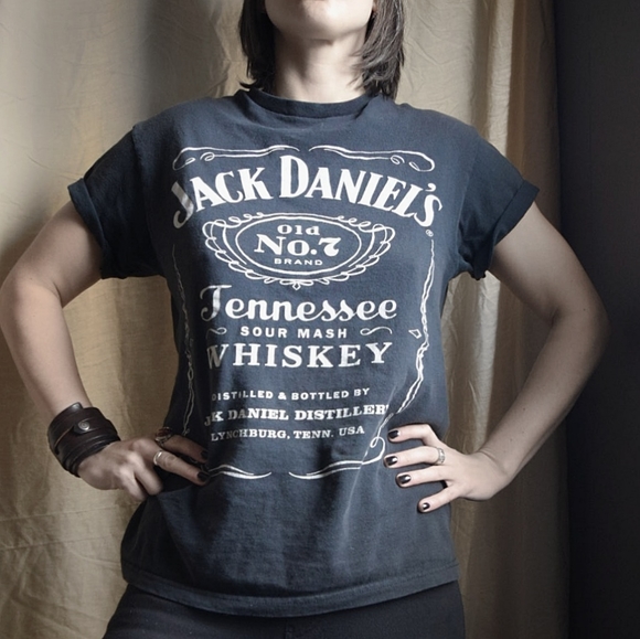 Nicely aged cotton Jack Daniels Tee - Picture 2 of 2